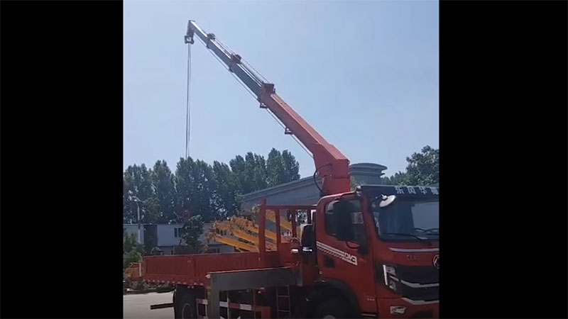 Caminhões Guindastes Articulados 6.3T, SST6.3S4